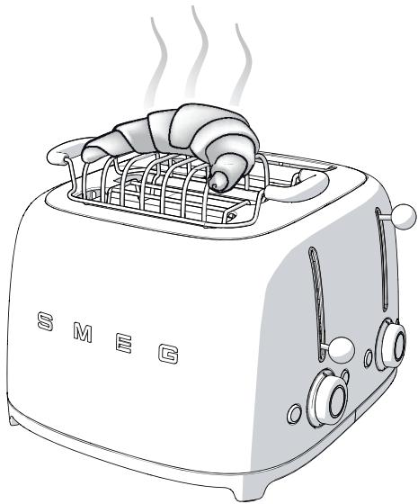 SMEG TSF 03 PKEU - Mode d'emploi : - 1