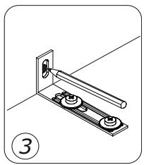 COOKE & LEWIS Eklips 2 - MEUBLE A FIXER AU MUR: ADAPTER VOTRE QUINCAILLERIE EN FONCTION DU SUPPORT. - 3