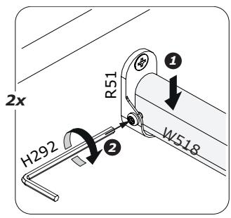 COOKE & LEWIS Eklips 2 - MEUBLE A FIXER AU MUR: ADAPTER VOTRE QUINCAILLERIE EN FONCTION DU SUPPORT. - 8