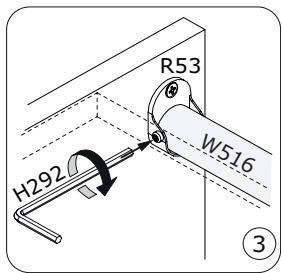 COOKE & LEWIS Eklips 2 - MEUBLE A FIXER AU MUR: ADAPTER VOTRE QUINCAILLERIE EN FONCTION DU SUPPORT. - 14