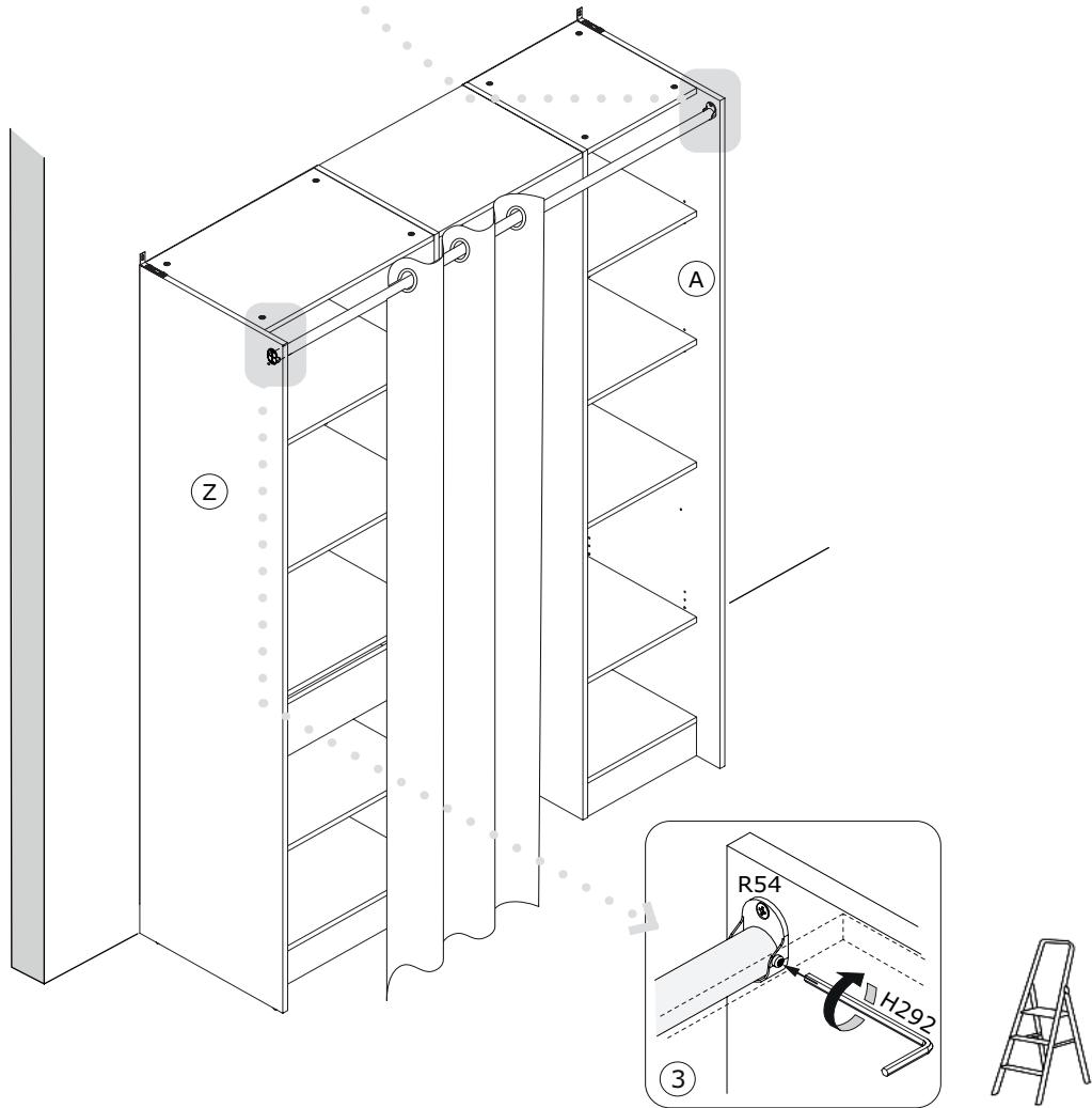COOKE & LEWIS Eklips 2 - MEUBLE A FIXER AU MUR: ADAPTER VOTRE QUINCAILLERIE EN FONCTION DU SUPPORT. - 15
