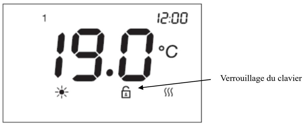 BESTHERM Terra - Verrouillage clavier - 1