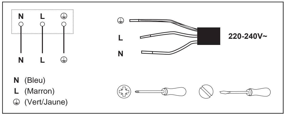 COOKE & LEWIS Plaque de cuisson vitrocéramique 4 zones - Raccordement direct - 1