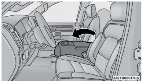 RAM 1500 Phase 2 (2024-2025) - Banquette avant - selon l'équipment - 2