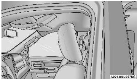 RAM 1500 Phase 2 (2024-2025) - Emplacement du bouton de réglage de l'appuïe-tête - 1