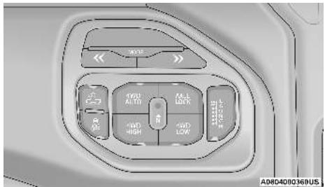 RAM 1500 Phase 2 (2024-2025) - BOITE DE TRANSFERT À COMMANDÉ ÉLECTRONIQUE À QUATRE POSITIONS - 1