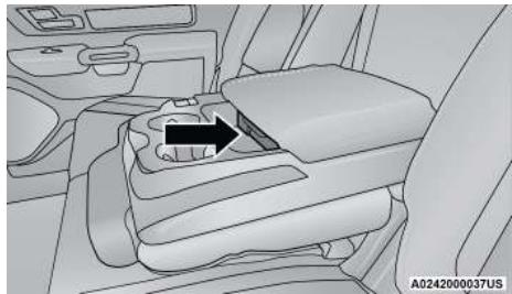 RAM 1500 Phase 2 (2024-2025) - Rangement pour lunettes au pavillon - 4