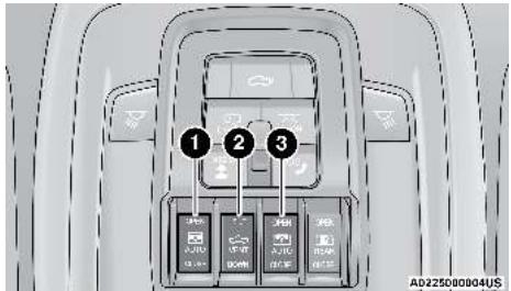 RAM 1500 Phase 2 (2024-2025) - TOIT OUVRANT À DEUX VOLETS À COMMANDÉ ELECTRIQUE - 1
