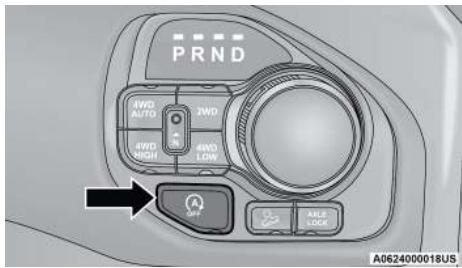 RAM 1500 Phase 2 (2024-2025) - DÉSACTIVATION MANUELLE DU SYSTème D'ARRÊT ET DE DEMARRAGE - 1