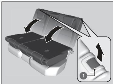 Honda ZR-V (2022) - Rabatte les sièges arrêté - 2