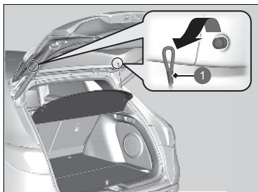 Honda ZR-V (2022) - Cache du compartment à bagages - 1