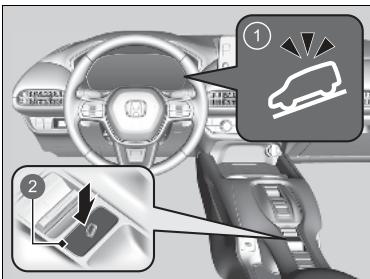 Honda ZR-V (2022) - Comment utiliser le contrôle d'adhérence en descente - 1