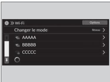 Honda ZR-V (2022) - ■ Connexion du vehicule à un point d'accès Wi-Fi - 1