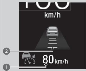 Honda ZR-V (2022) - Pour régler la vitesse du vehicule - 4