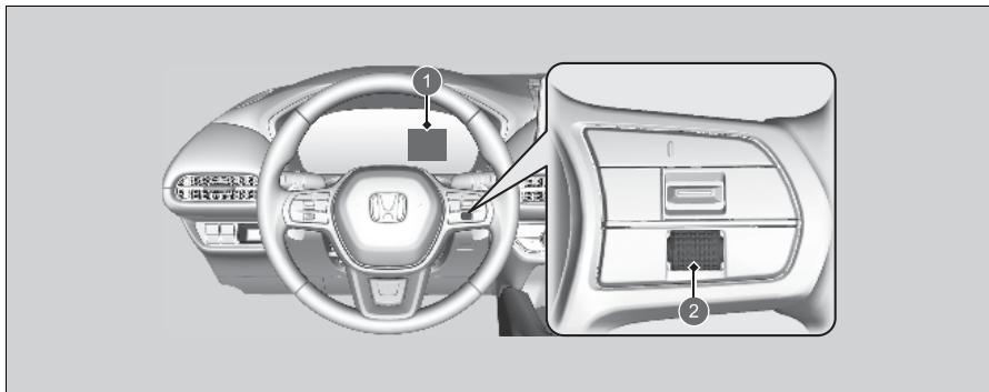 Honda ZR-V (2022) - Moniteur attention conducteur - 1