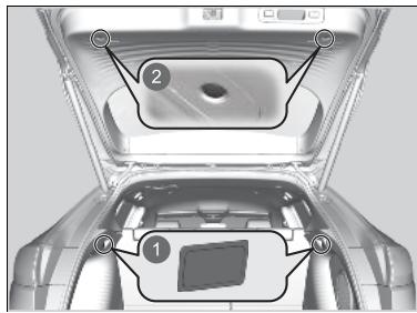 Honda ZR-V (2022) - Eclairage du compartment à bagages - 1