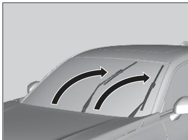 Honda ZR-V (2022) - Remplacement du caoutchouc des balais - 1