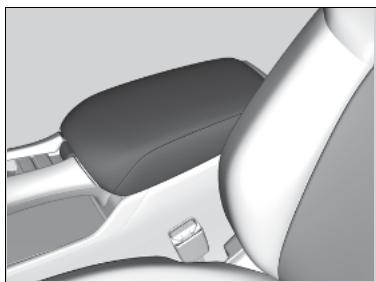 Honda ZR-V (2022) - Utilisation de l'accoudoir de siège avant - 1