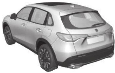 Honda ZR-V (2022) - Pneu creve - 1
