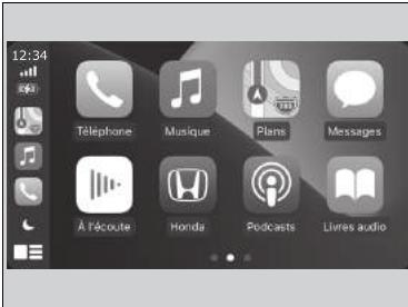 Honda ZR-V (2022) - Menu Apple CarPlay - 1