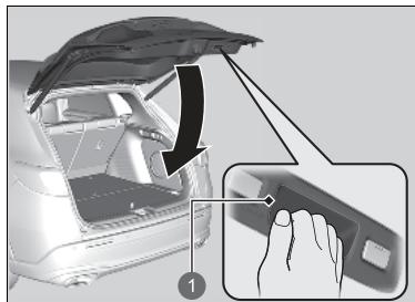 Honda ZR-V (2022) - Ouverture/fermeture du hayon - 2