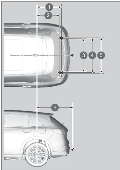 Honda ZR-V (2022) - Le point de montage/porte-à-faux arrêté du dispositif d'attelage - 1