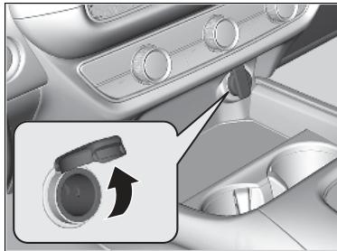 Honda ZR-V (2022) - Prises d'alimentation des accessoires - 1