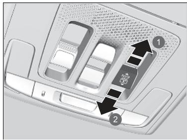 Honda ZR-V (2022) - Utilisation de la commande de store - 1