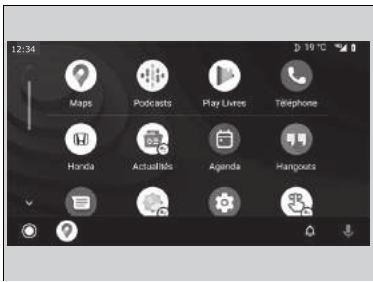 Honda ZR-V (2022) - Menu Android Auto - 1