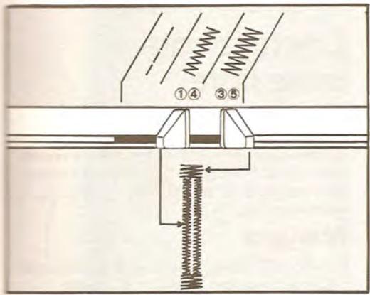 SINGER Mélodie 20 - Equilibrage de la boutonniere - 1