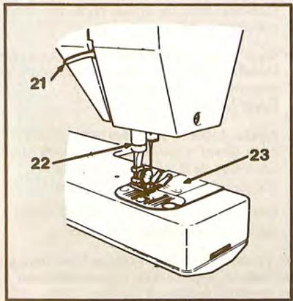 SINGER Mélodie 20 - Pièces principales - 2