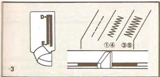SINGER Mélodie 20 - Equilibrage de la boutonniere - 4