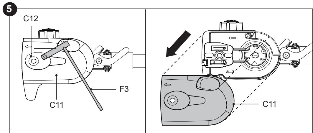 TITAN TT5MTP33BP-2 - Montage de l'accessoire d'éleagueuse sur perche - 3