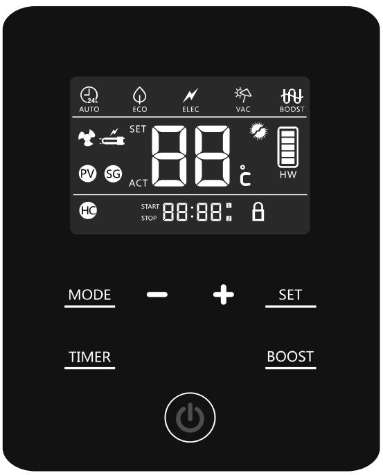 HAIER HP110M5 - Affichage - 1