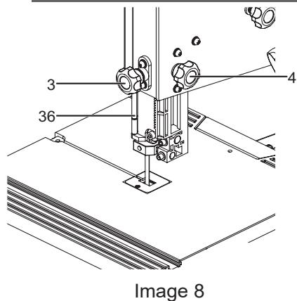 TITAN TTB705BDS - Mise à l'équerre de la table de travail et de la lame de la scie - 2