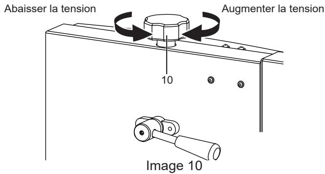 TITAN TTB705BDS - Réglage de la tension de la lame - 2