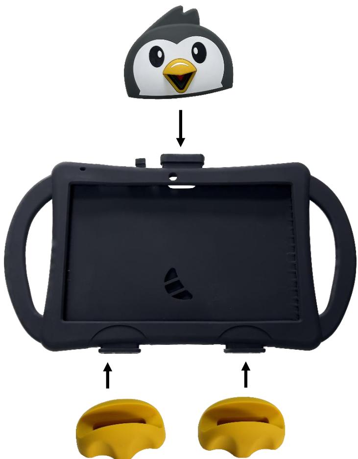 LOGICOM LOGIKIDS11P - Assemblage de la coque en silicone - 1