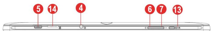 LOGICOM LOGIKIDS11P - Descriptif de la Tablette. - 1