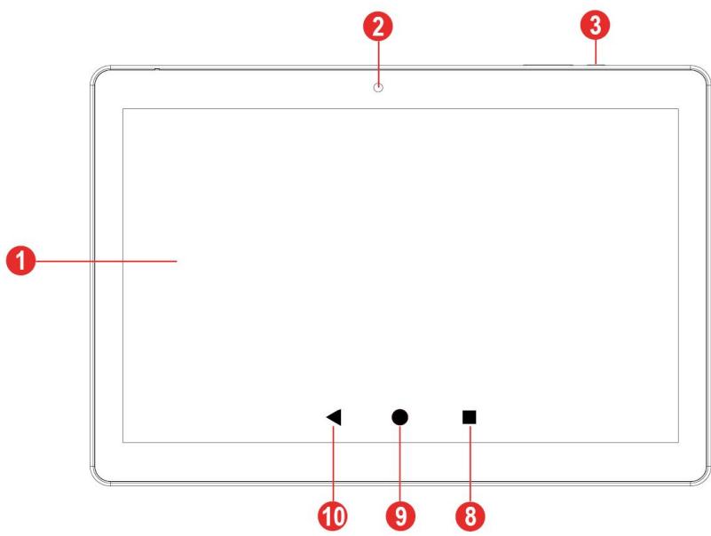 LOGICOM LOGIKIDS11P - Descriptif de la Tablette. - 2