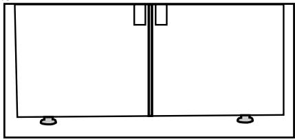 BEKO GN163241DXBN - Ajustement des pieds - 1