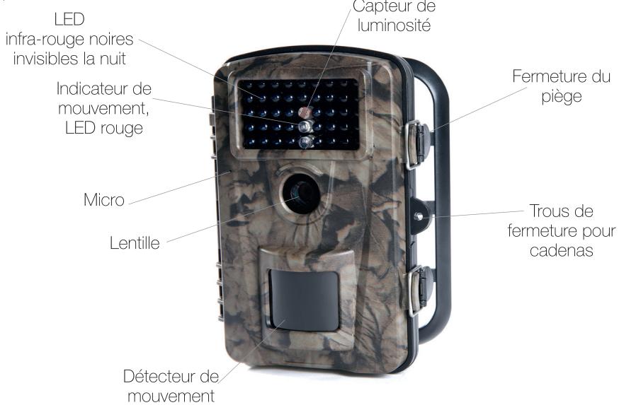 OPTEX 990460 CAM460 - 4.1) Vue extérieure - 1