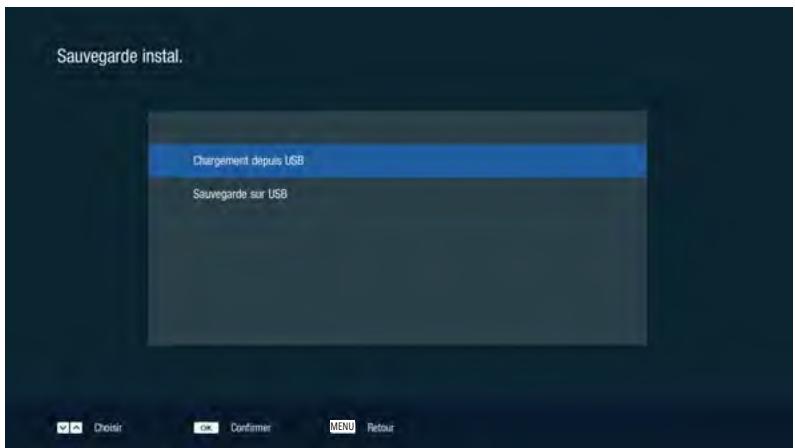 CGV E-SAT4K - LE MENU PVR (sauevegarde de I'installation) - 1