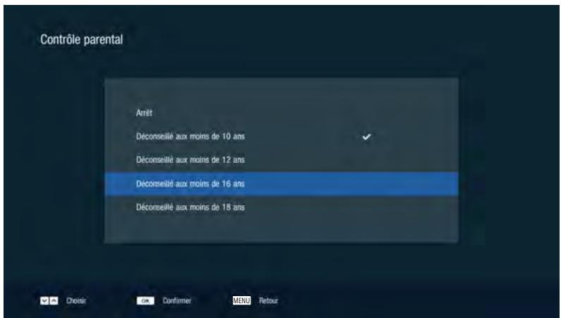 CGV E-SAT4K - CONFIGURER (paramétrer l'âge parental) - 1