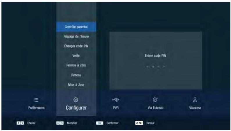 CGV E-SAT4K - LE MENU CONFIGURER - 1