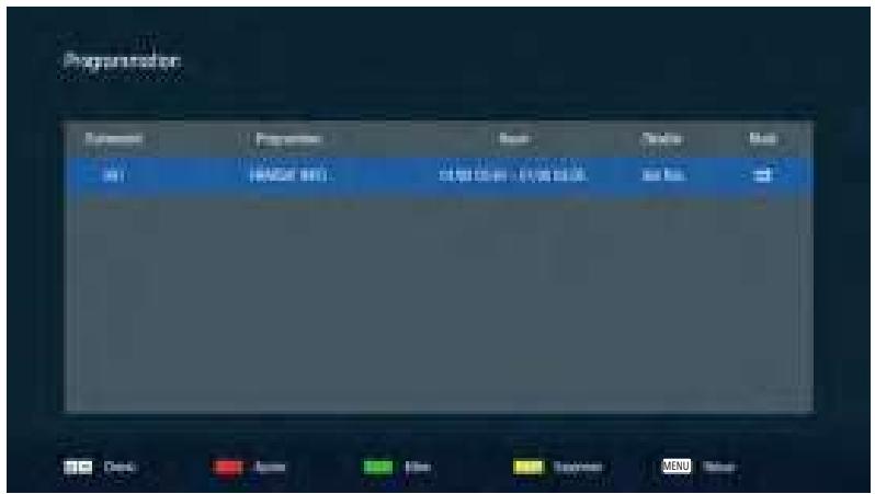 CGV E-SAT4K - Pour déverrouiller une chaine : - 1
