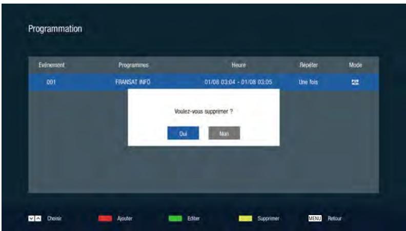 CGV E-SAT4K - * Mode Enregistrement : - 1