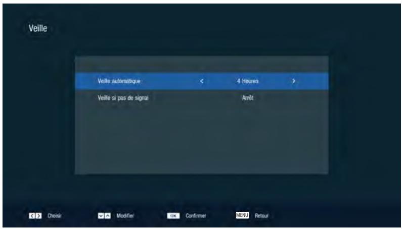 CGV E-SAT4K - CONFIGURER (mise en veille automatique) - 1