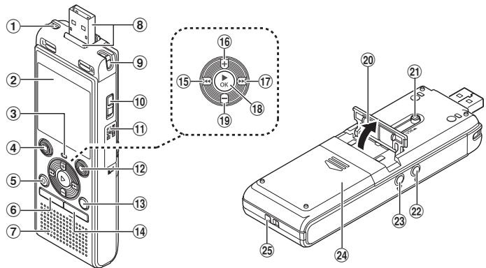 OM SYSTEM WS 882 - Enregistreur - 1