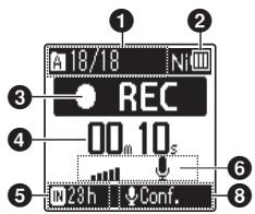 OM SYSTEM WS 882 - Affichage (Mode Simple) - 1