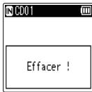 OM SYSTEM WS 882 - Effacement d'un dossier - 5